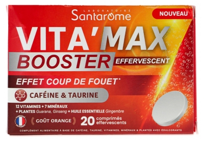 Santarome Vita'Max Booster 20 Tabletek Musujących