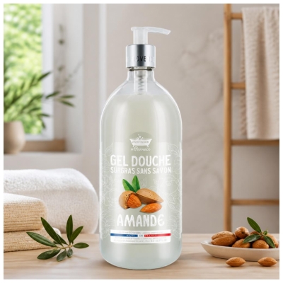 Les Petits Bains de Provence Gel Douche Amande 1 L
