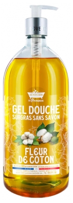 Les Petits Bains de Provence Gel Douche Fleur de Coton 1 L