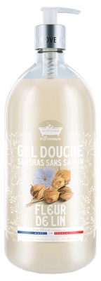 Les Petits Bains de Provence Gel Douche Fleur de Lin 1 L