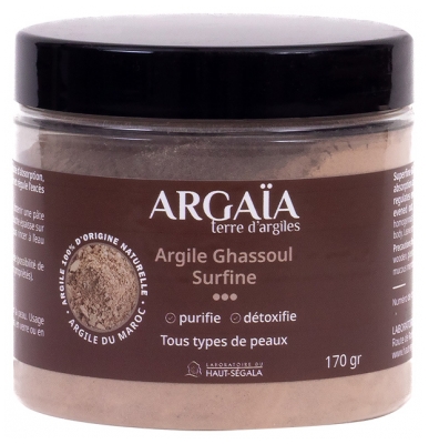 Argaïa Argile Ghassoul Surfine 170 g