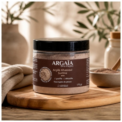 Argaïa Īpaši Smalkais Gīsa Māls 170 g