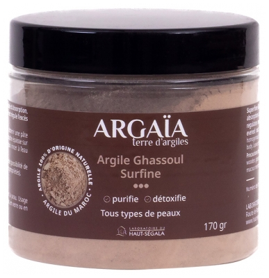 Argaïa Arcilla Ghassoul Surfine 170 g