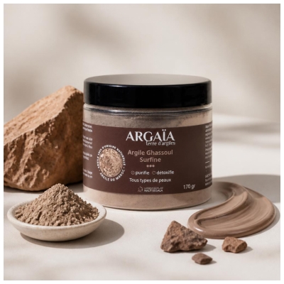 Argaïa Glinka Ghassoul Surfine 170 g