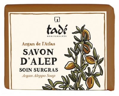 Tadé Savon d'Alep Soin Surgras Argan de l'Atlas 100 g