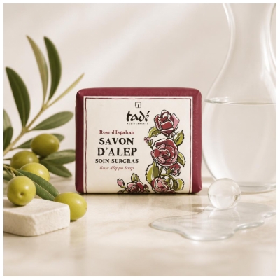 Tadé Superfatted Aleppo Soap Rose D'Ispahan 100 g