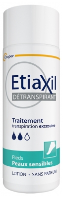 Etiaxil Détranspirant Pieds Peaux Sensibles 100 ml