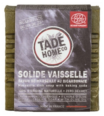 Tadé Casa Solido Soda per Piatti Marsiglia Sapone 250 g