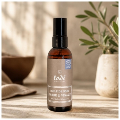 Tadé Huile de Soin Barbe & Visage Bio 100 ml