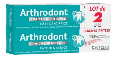 Arthrodont Dentifricio Freschezza Intensa Set di 2 x 75 ml