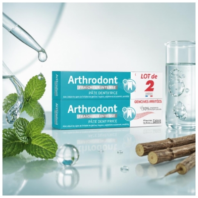 Arthrodont Pasta de Dinți Freshness Intensă Set de 2 x 75 ml