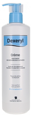 Pierre Fabre Health Care Dexeryl Crème Traitement des Sécheresses Cutanées 500 g