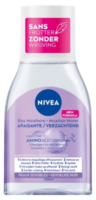 Nivea Eau Micellaire Apaisante Peaux Sensibles 100 ml