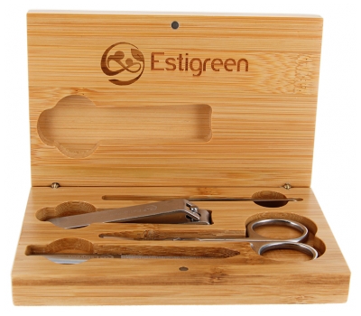 Estigreen Bamboe Manicure Kit