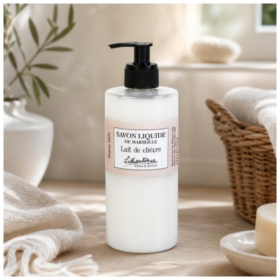 Lothantique Sapone Liquido di Marsiglia al Latte di Capra 500 ml