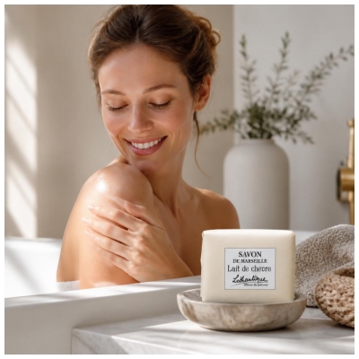 Lothantique Savon de Marseille au Lait de Chèvre 100 g
