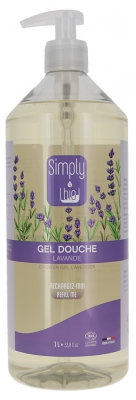 Simply Bio Gel Doccia Biologico Alla Lavanda 1 L