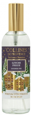 Collines de Provence Parfum d'Intérieur de Noël 100 ml - Parfum : Litchi Figue