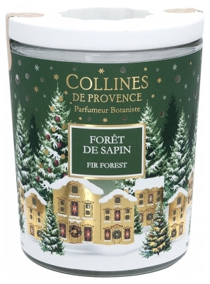 Collines de Provence Bougie de Noël Forêt de Sapin 360 g