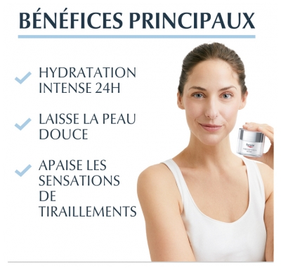 Eucerin Aquaporin Active Soin Hydratant Peau Sèche 50 ml