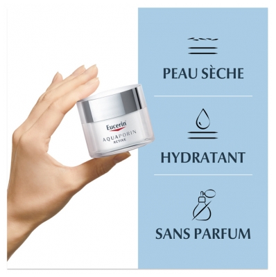 Eucerin Aquaporin Active Soin Hydratant Peau Sèche 50 ml
