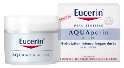 Eucerin Aquaporin Active Soin Hydratant Peau Sèche 50 ml