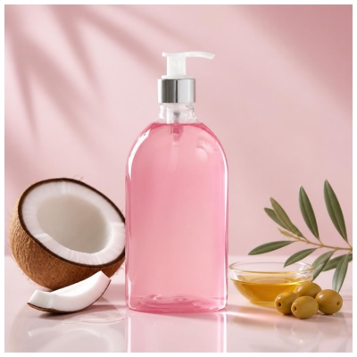 BeauTerra Savon Liquide de Marseille Rose Ancienne 1 L
