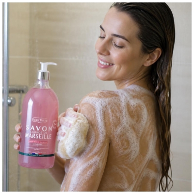 BeauTerra Šķidrās Marseļas ziepes Senā Roze 1 L