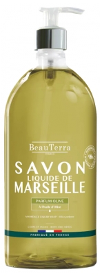BeauTerra Jabón Líquido de Marsella Oliva 1 L