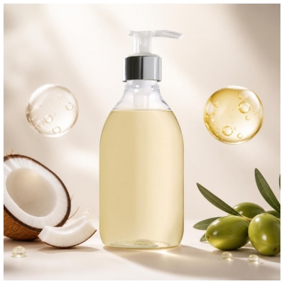 BeauTerra Fleur de Coton Sapone Liquido di Marsiglia 300 ml
