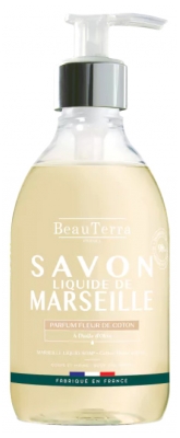 BeauTerra Fleur de Coton Liquid Marseille Soap 300 ml