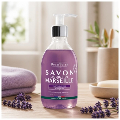 BeauTerra Marseille Tekoče Milo Sivka 300 ml