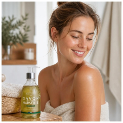 BeauTerra Flydende Marseille Sæbe Oliven 300 ml