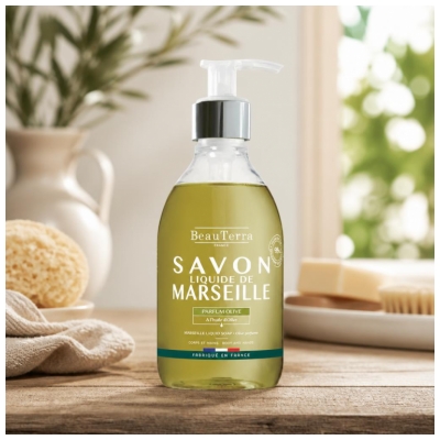BeauTerra Liquid Marseille Soap Olive 300 ml