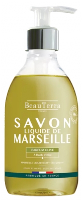 BeauTerra Sapone Liquido di Marsiglia Oliva 300 ml