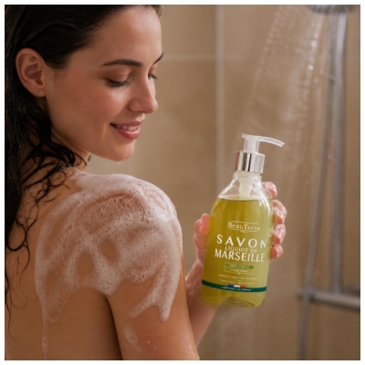 BeauTerra Skystas Marselio muilas Alyvuogė 300 ml