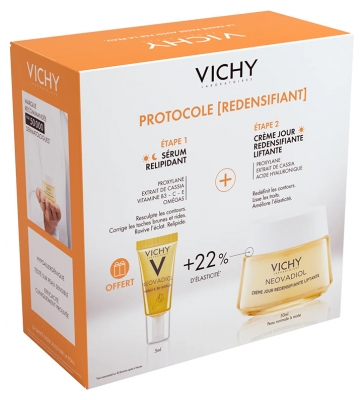 Vichy Neovadiol Menopauzės Dieninis K ঘনত্বą Suteikiantis, Stangrinamasis, Normaliai ir Mišriai Odai Kremas 50 ml + Dovanų Lipidų Papildymo Serumą 5 ml