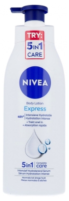 Nivea Balsam do Ciała Ekspresowe Intensywne Nawilżenie 5w1 400 ml