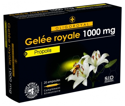 S.I.D Nutrition Oligoroyal Pappa Reale 1000 mg + Propoli 20 Fiale