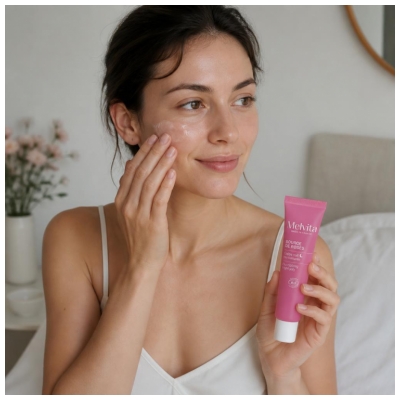 Melvita Source de Roses Gel Notte Rivitalizzante Biologico 40 ml