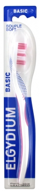 Elgydium Basic Cepillo de Dientes Blando - Color: Rosa