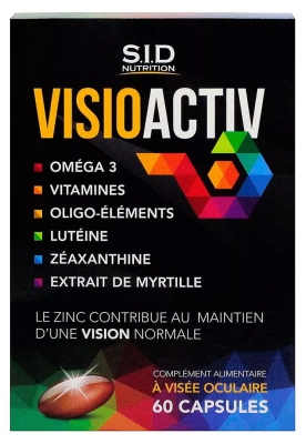 S.I.D Nutrition VisioActiv 60 Capsules