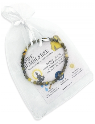 Natura Square Gefacetteerde Jaspis Hommel Armband