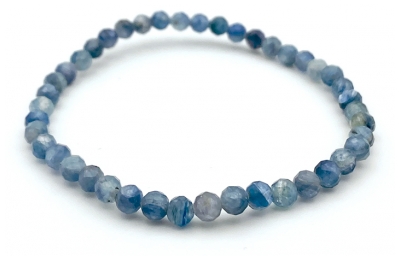 Natura Square Cyanit Facetten Armband
