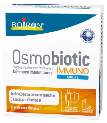 Boiron Osmobiotic Immuno Adulte 30 Sticks Orodispersibles