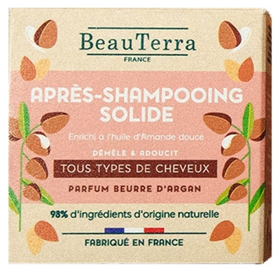 BeauTerra Après-Shampoing Solide 50 g