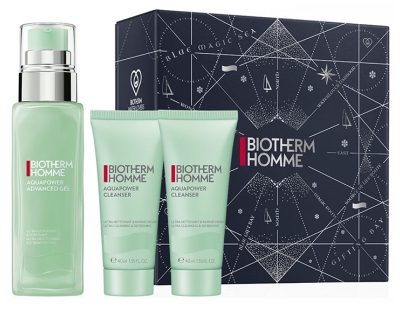 Biotherm Homme Aquapower Zaawansowany Zestaw Ultranawilżającego i Wzmacniającego żelu