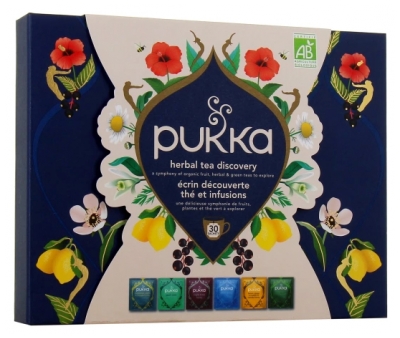 Pukka Coffret Découverte Thés et Infusions Bio 30 Sachets