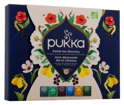 Pukka Entdeckungsset Bio-Tees und Kräutertees 30 Sachets
