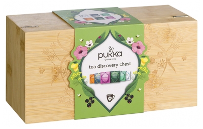 Pukka Coffret Découverte 6 Saveurs Thé et Infusions Bio 42 Sachets